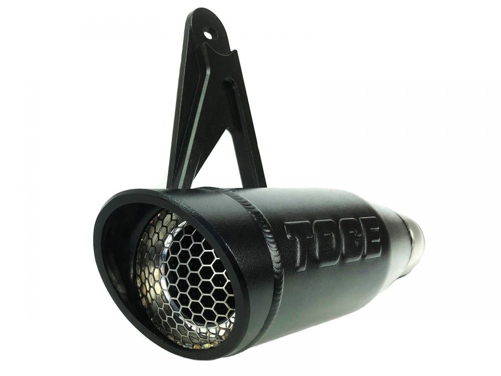 TOCE Performance Visor Tip Slip-on Exhaust System for Indian FTR 1200